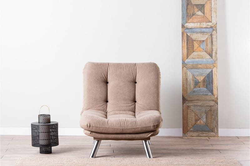 Janiece Fåtölj - Brun - Möbler - Fåtölj & stolar - Fåtölj - Fåtölj utan armstöd