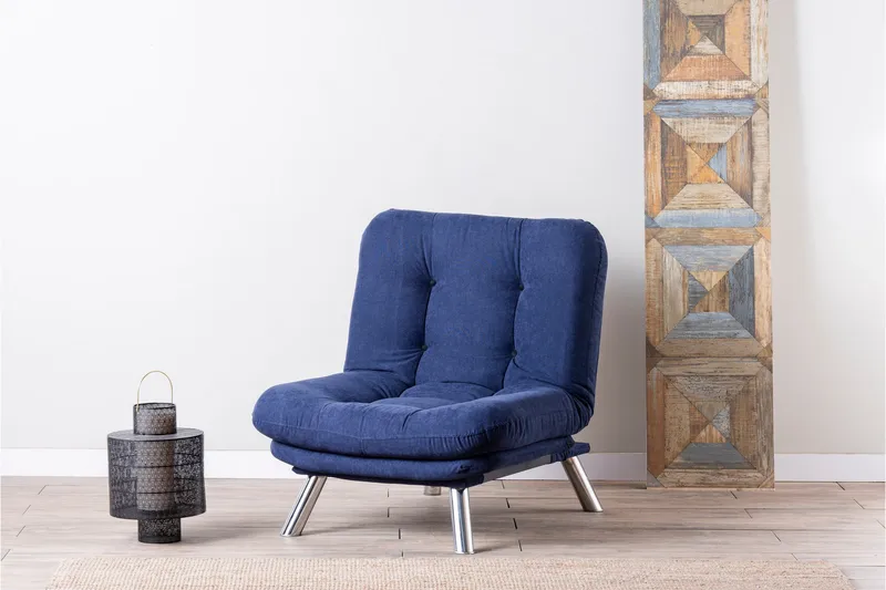 Janiece Fåtölj - Marinblå - Möbler - Fåtölj & stolar - Fåtölj