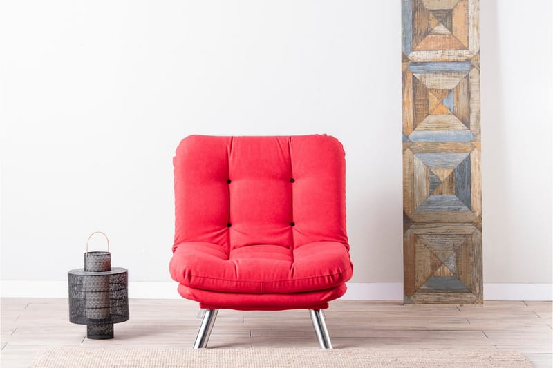 Janiece Fåtölj - Röd - Möbler - Fåtölj & stolar - Fåtölj - Bäddfåtölj