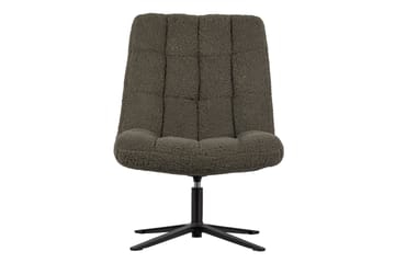 Job Fåtölj i Boucle - Grön med Metallunderrede - Möbler - Fåtölj & stolar - Fåtölj