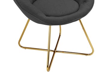 Junpeyah Loungefåtölj - Antracit - Möbler - Fåtölj & stolar - Fåtölj