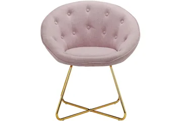 Junpeyah Loungefåtölj - Rosa - Möbler - Fåtölj & stolar - Fåtölj