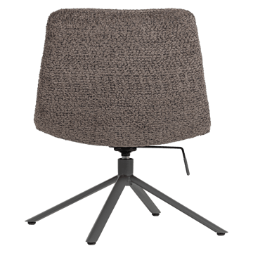 Justerbar Snurrfåtölj Soren - Brun - Möbler - Fåtölj & stolar - Fåtölj