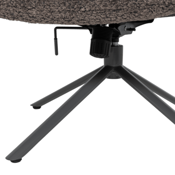 Justerbar Snurrfåtölj Soren - Brun - Möbler - Fåtölj & stolar - Fåtölj