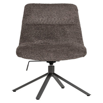 Justerbar Snurrfåtölj Soren - Brun - Möbler - Fåtölj & stolar - Fåtölj