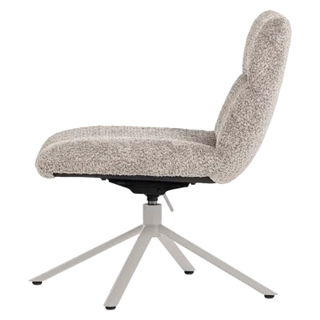 Justerbar Snurrfåtölj Soren - Grå - Möbler - Fåtölj & stolar - Fåtölj