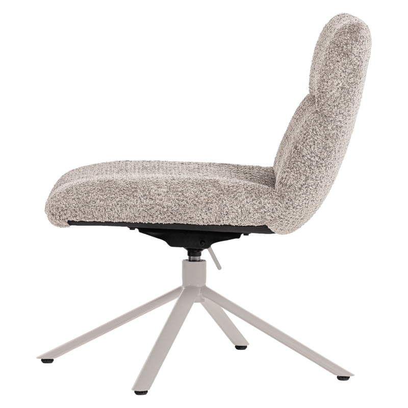 Justerbar Snurrfåtölj Soren - Grå - Möbler - Fåtölj & stolar - Fåtölj