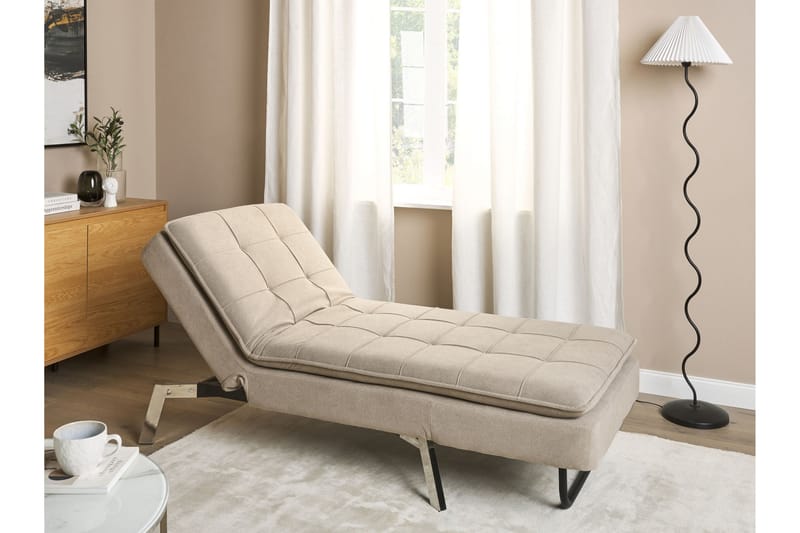 Karyne Schäslong 179 cm - Beige - Möbler - Fåtölj & stolar - Fåtölj - Liggfåtölj