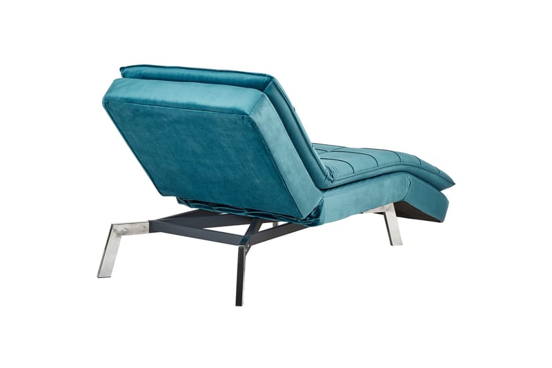 Karyne Schäslong 179 cm - Blå/Silver - Möbler - Fåtölj & stolar - Fåtölj - Liggfåtölj