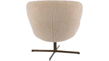 Kevlor Snurrfåtölj - Beige - Möbler - Fåtölj & stolar - Fåtölj - Snurrfåtölj