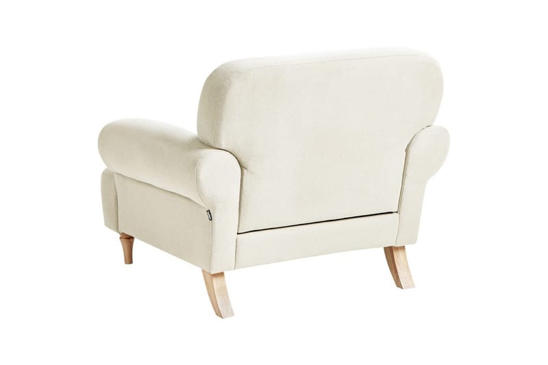 Fåtölj Kiberg - Beige, ljust trä - Möbler - Fåtölj & stolar - Fåtölj