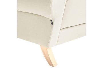 Fåtölj Kiberg - Beige, ljust trä - Möbler - Fåtölj & stolar - Fåtölj