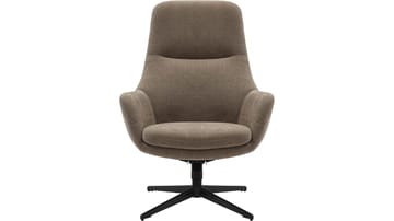 Kiresto Fåtölj med pall snurrfunktion - Grå - Möbler - Fåtölj & stolar - Fåtölj - Biofåtölj & reclinerfåtölj