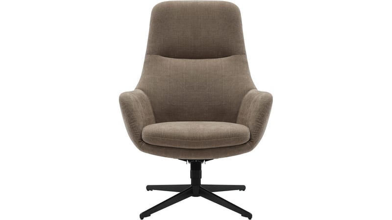 Kiresto Fåtölj med pall snurrfunktion - Grå - Möbler - Fåtölj & stolar - Fåtölj - Biofåtölj & reclinerfåtölj