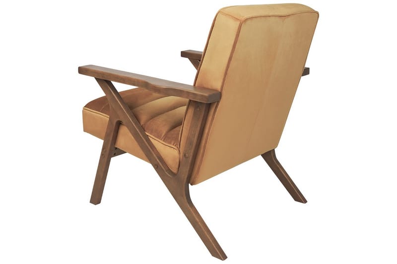 Fåtölj Kisa - Brunt, mörkt trä - Möbler - Fåtölj & stolar - Fåtölj