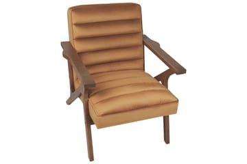 Fåtölj Kisa - Brunt, mörkt trä - Möbler - Fåtölj & stolar - Fåtölj