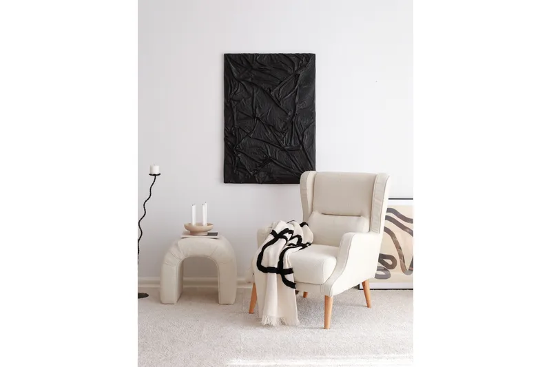 Klam Fåtölj - Cream - Möbler - Fåtölj & stolar - Fåtölj