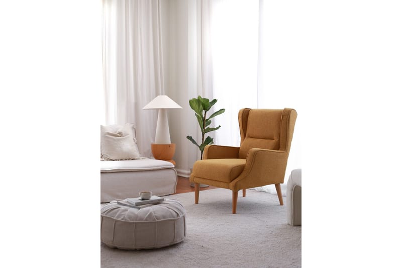 Klam Fåtölj - Senap - Möbler - Fåtölj & stolar - Fåtölj