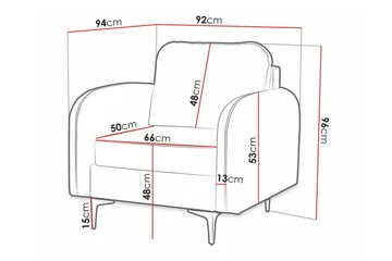 Knocklong Fåtölj Black - Möbler - Fåtölj & stolar - Fåtölj