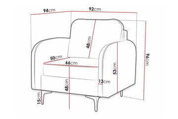 Knocklong Fåtölj Black - Möbler - Fåtölj & stolar - Fåtölj