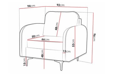 Knocklong Fåtölj Black - Möbler - Fåtölj & stolar - Fåtölj