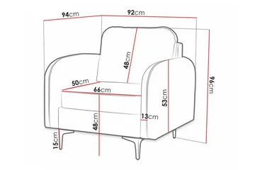 Knocklong Fåtölj Brown - Möbler - Fåtölj & stolar - Fåtölj