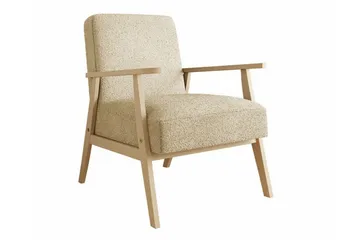 Knocklong Fåtölj Cream - Möbler - Fåtölj & stolar - Fåtölj