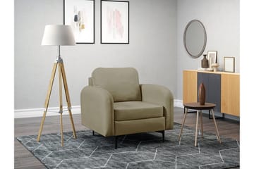 Knocklong Fåtölj Dark Beige/Mocca - Möbler - Fåtölj & stolar - Fåtölj