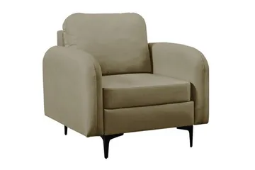 Knocklong Fåtölj Dark Beige/Mocca - Möbler - Fåtölj & stolar - Fåtölj