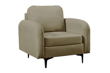 Knocklong Fåtölj Dark Beige/Mocca - Möbler - Fåtölj & stolar - Fåtölj