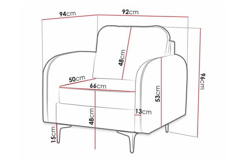 Knocklong Fåtölj Dark green - Möbler - Fåtölj & stolar - Fåtölj