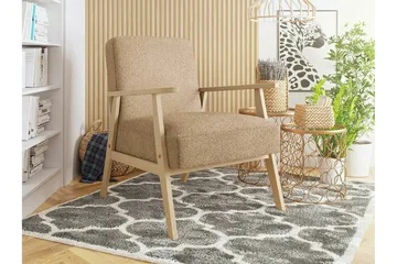 Knocklong Fåtölj Light brown - Möbler - Fåtölj & stolar - Fåtölj