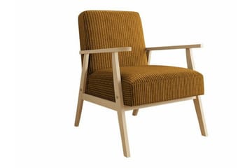 Knocklong Fåtölj Yellow/Brown - Möbler - Fåtölj & stolar - Fåtölj