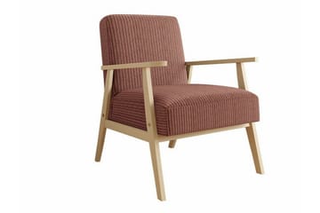 Knocklong Fåtölj Pink/Brown - Möbler - Fåtölj & stolar - Fåtölj