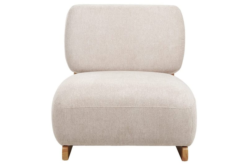 Fåtölj Kokkola - Beige, ljust trä - Möbler - Fåtölj & stolar - Fåtölj