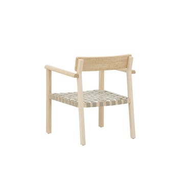 Krois Fåtölj med Armstöd i Trä med Tygdetaljer - Beige - Möbler - Fåtölj & stolar - Fåtölj