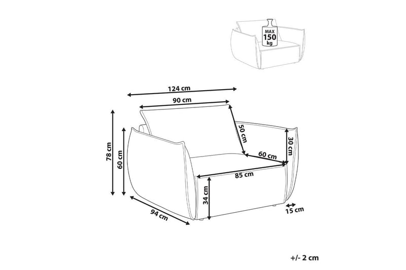 Fåtölj Kunes - Grön - Möbler - Fåtölj & stolar - Fåtölj