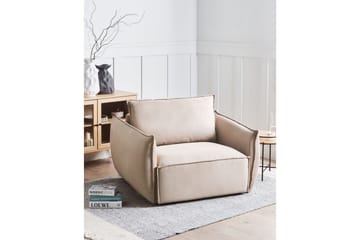 Fåtölj Kunes - Taupe - Möbler - Fåtölj & stolar - Fåtölj