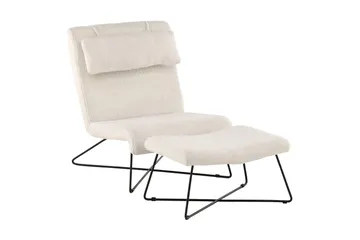 Laconia Fåtölj - Vit - Möbler - Fåtölj & stolar - Fåtölj - Fåtölj utan armstöd