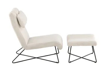 Laconia Fåtölj - Vit - Möbler - Fåtölj & stolar - Fåtölj - Fåtölj utan armstöd