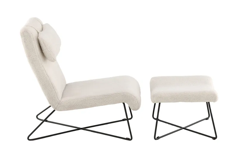 Laconia Fåtölj - Vit - Möbler - Fåtölj & stolar - Fåtölj - Fåtölj utan armstöd