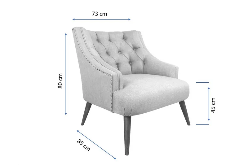 Lamonti Fåtölj - Grön/Natur - Möbler - Fåtölj & stolar - Fåtölj