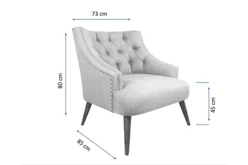 Lamonti Fåtölj - Grön/Natur - Möbler - Fåtölj & stolar - Fåtölj