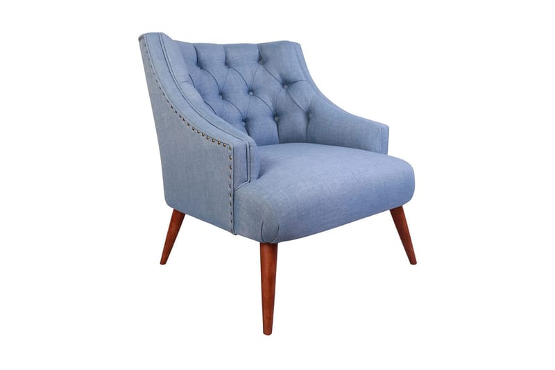 Lamonti Fåtölj, Indigoblå/Natur