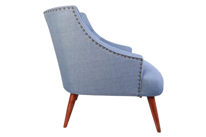 Lamonti Fåtölj - Indigoblå/Natur - Möbler - Fåtölj & stolar - Fåtölj