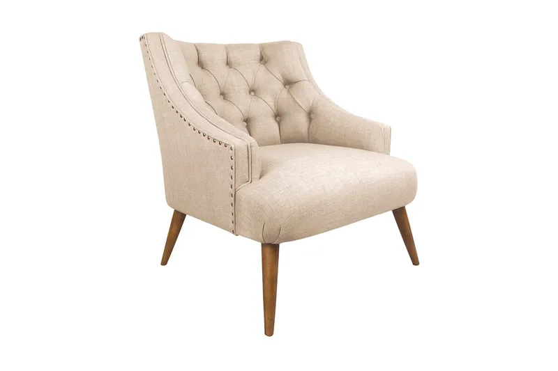 Lamonti Fåtölj, Krämvit/Natur