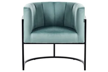 Fåtölj Larvik II Grön/Svart - Grön/Svart - Möbler - Fåtölj & stolar - Fåtölj