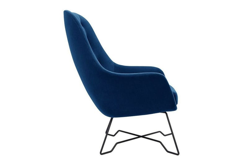Laytown Fåtölj Dark Blue/Black - Möbler - Fåtölj & stolar - Fåtölj
