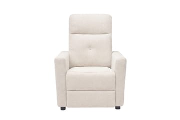 Leia Manuell Reclinerfåtölj i Tyg - Beige - Möbler - Fåtölj & stolar - Fåtölj - Biofåtölj & reclinerfåtölj