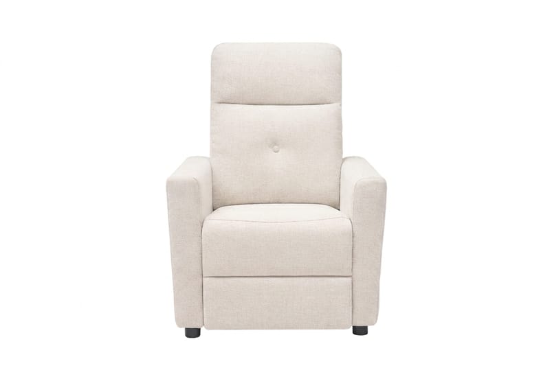 Leia Manuell Reclinerfåtölj i Tyg - Beige - Möbler - Fåtölj & stolar - Fåtölj - Biofåtölj & reclinerfåtölj